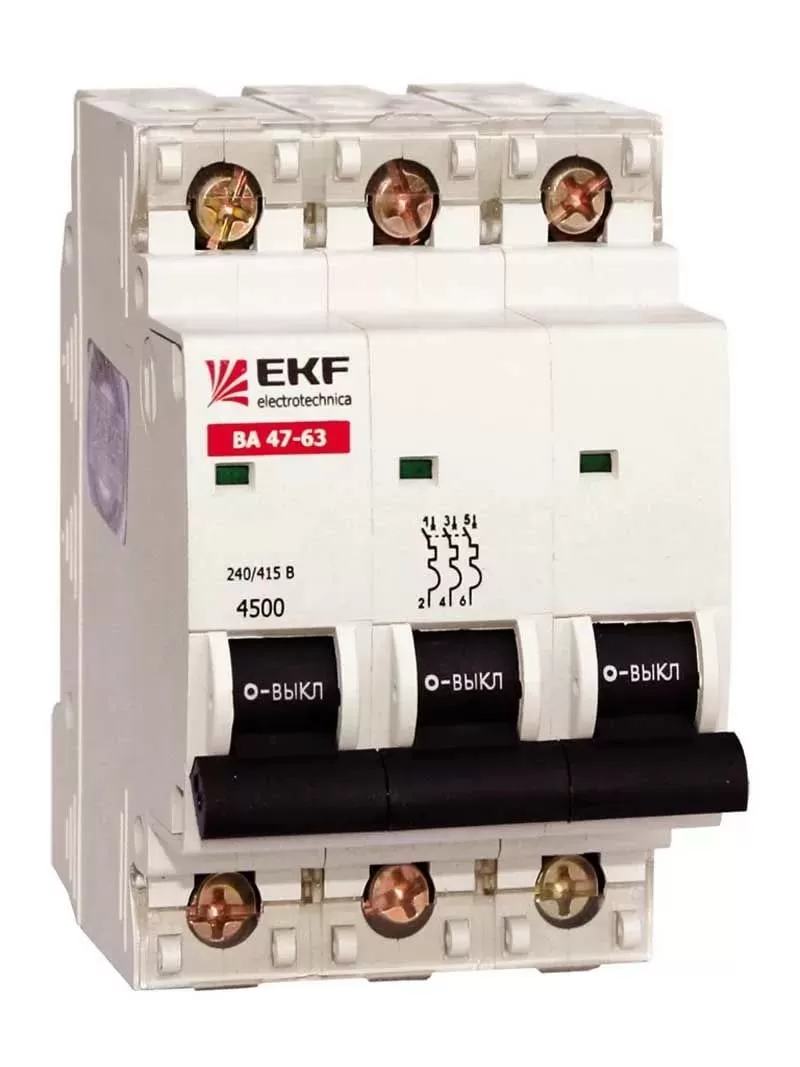 Автоматический выключатель ва 5. Автоматический выключатель EKF ва 47-63 3p. Автоматический выключатель EKF ba 47-63. Автоматический выключатель EKF ва 47-63 4p (c) 4,5ka. Автоматический выключатель EKF proxima ва47-63.
